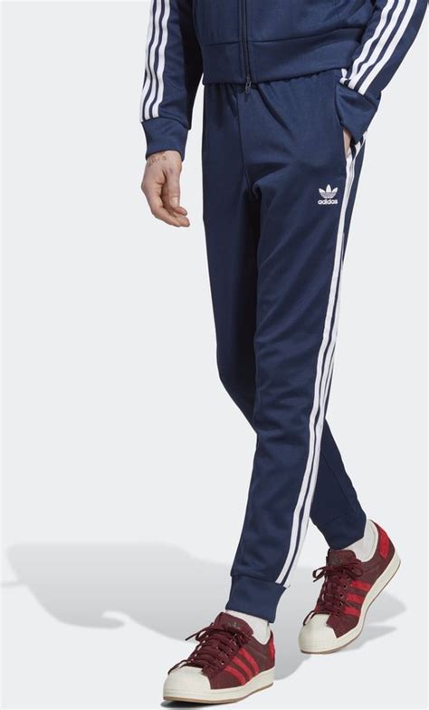 adidas sst trainingsbroek blauw heren|Trainingbroeken voor heren .